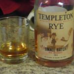 I celebrated with a measure of some fine Templeton Rye.