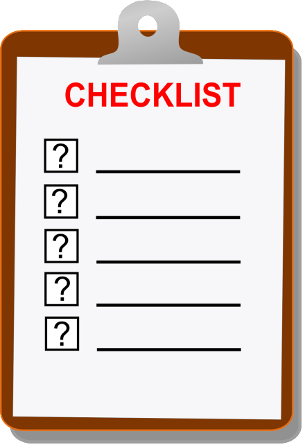 checklist-310092